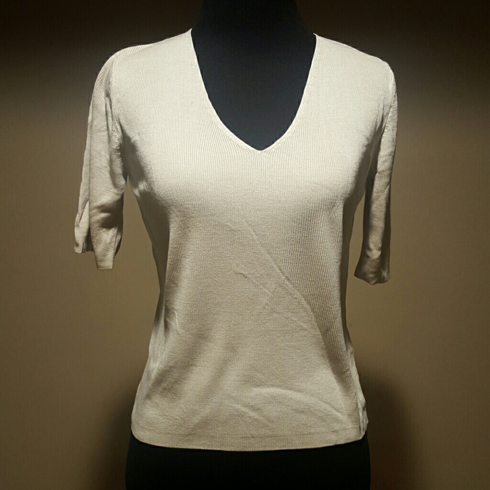 Banana Republic Knit Short Sleeve Top Small